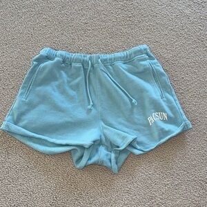PacSun blue lounge shorts